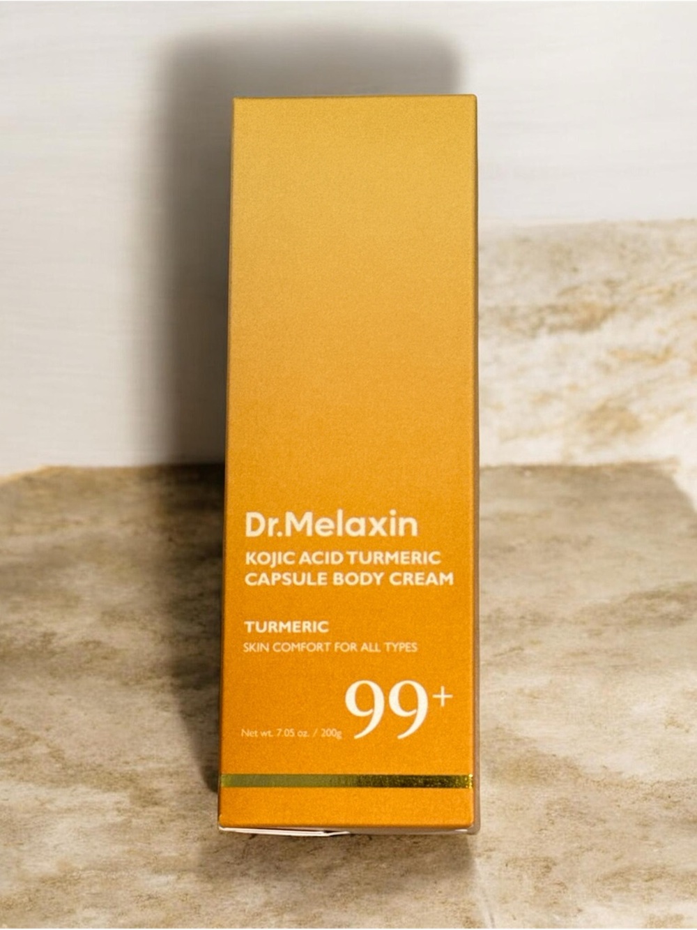 Dr. Melaxin Turmeric Kojic Acid Capsule Body Cream - Gold